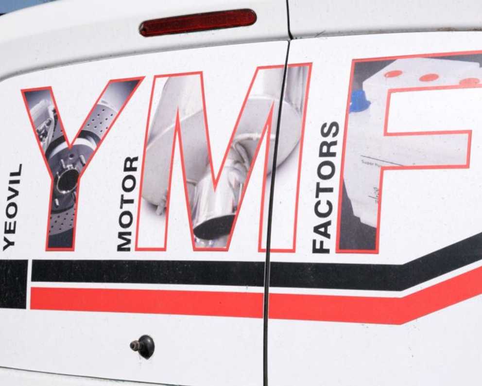 YMF van signage